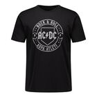 Camiseta Negra Mujer AC/DC Rock & Roll